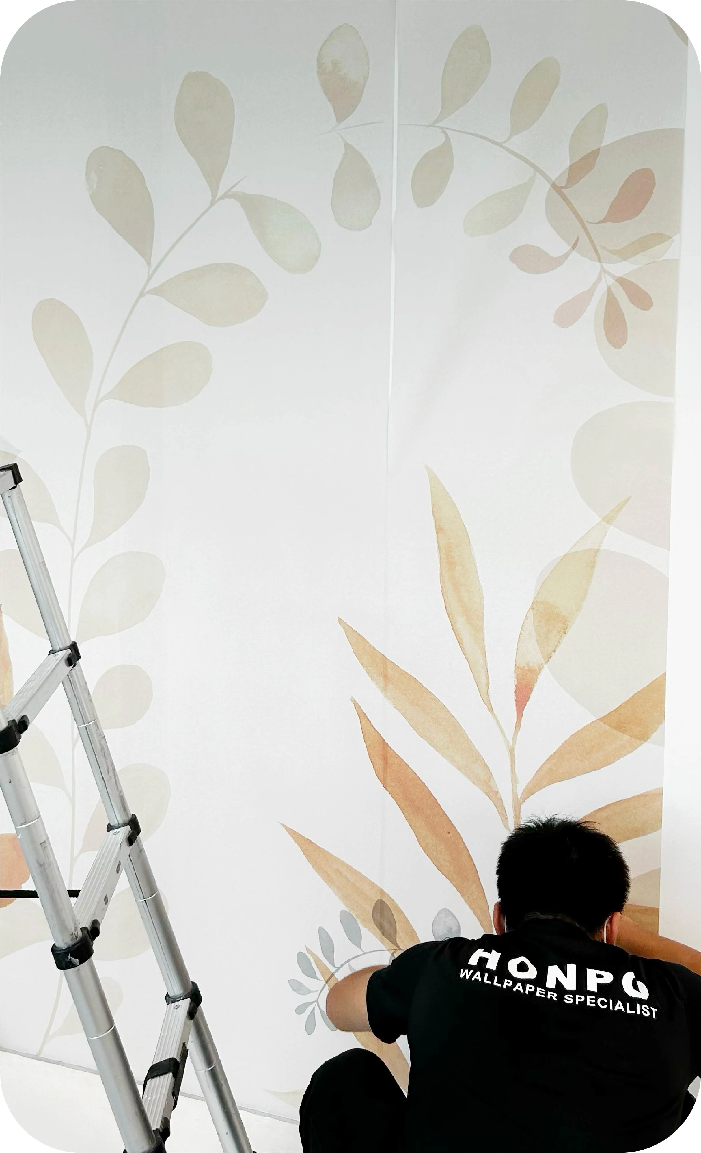 Wallpaper Installation in Singapore by Honpo